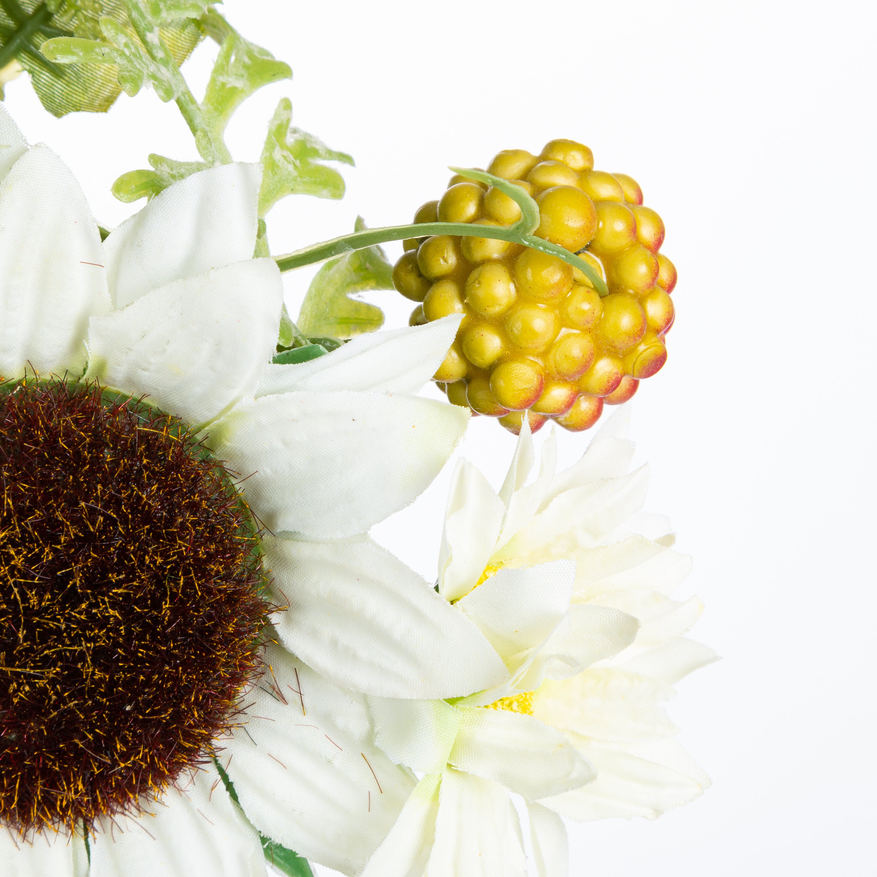 24 in. Sunflower Berry Wreath